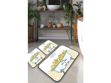 L`ESSENTIEL MAISON Set 3 prostirke za kupatilo Ducks