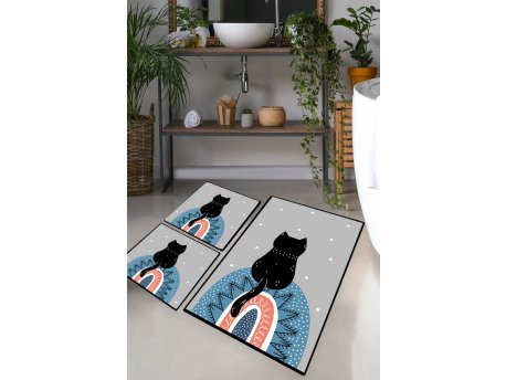 L`ESSENTIEL MAISON Set 3 prostirke za kupatilo Waiten