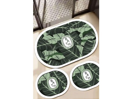 L`ESSENTIEL MAISON Set 3 prostirke za kupatilo Aleas