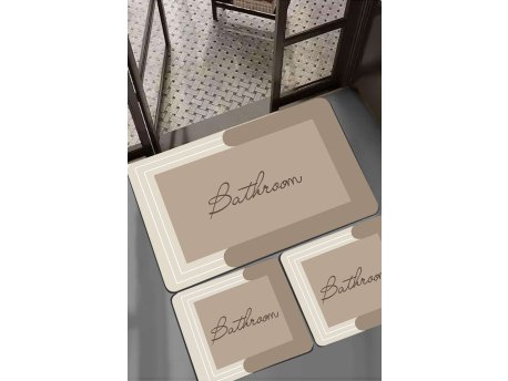 L`ESSENTIEL MAISON Set 3 prostirke za kupatilo Nakoe