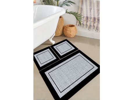 L`ESSENTIEL MAISON Set 3 prostirke za kupatilo Regona Grey