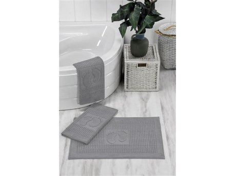 L`ESSENTIEL MAISON Set 3 prostirke za kupatilo Orma Grey