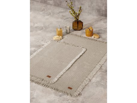 L`ESSENTIEL MAISON Set 2 prostirke za kupatilo Bath Rug Beige