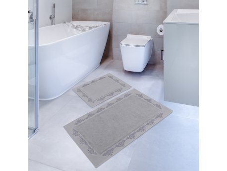 L`ESSENTIEL MAISON Set 2 prostirke za kupatilo Sapphire Grey