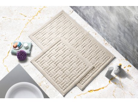 L`ESSENTIEL MAISON Set 2 prostirke za kupatilo Cottonkt 000014