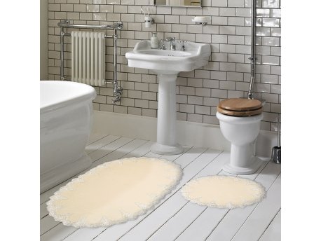 L`ESSENTIEL MAISON Set 2 prostirke za kupatilo Zara Cream