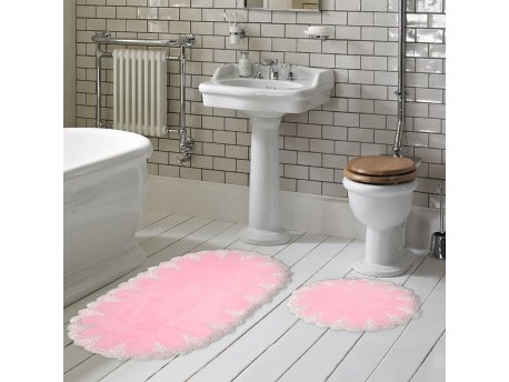 L`ESSENTIEL MAISON Set 2 prostirke za kupatilo Zara Pink