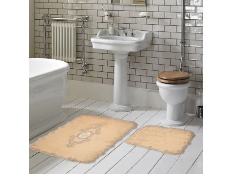 L`ESSENTIEL MAISON Set 2 prostirke za kupatilo Selonya D Cappuccino