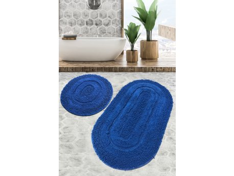 L`ESSENTIEL MAISON Set 2 prostirke za kupatilo Macoroni Blue
