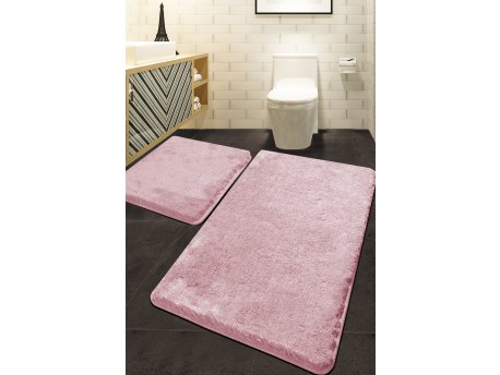 L`ESSENTIEL MAISON Set 2 prostirke za kupatilo Colors of Light Pink