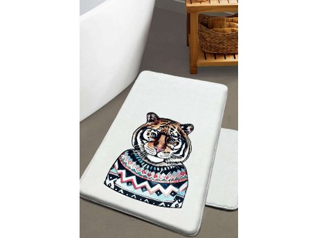 L`ESSENTIEL MAISON Set 2 prostirke za kupatilo Logwe Ecru