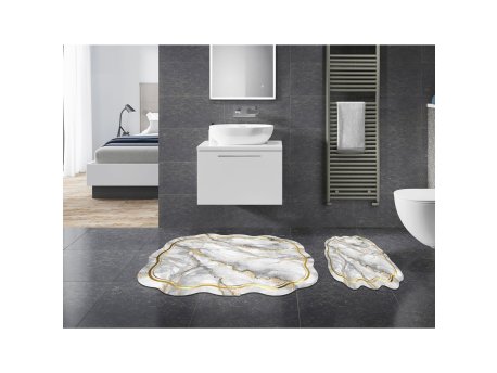 L`ESSENTIEL MAISON Set 2 prostirke za kupatilo 21018815Gr