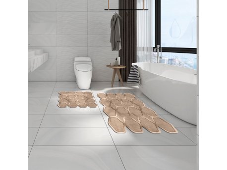 L`ESSENTIEL MAISON Set 2 prostirke za kupatilo 21014515Vz