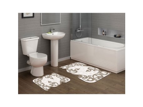 L`ESSENTIEL MAISON Set 2 prostirke za kupatilo 210Fg41515Bj