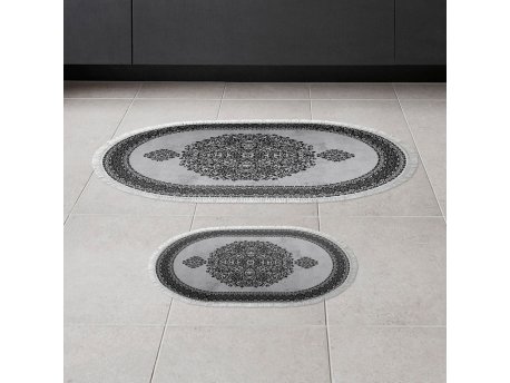 L`ESSENTIEL MAISON Set 2 prostirke za kupatilo 410602 O Grey