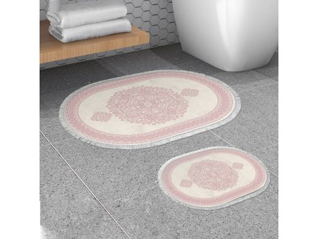 L`ESSENTIEL MAISON Set 2 prostirke za kupatilo 410602 O Powder