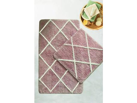 L`ESSENTIEL MAISON Set 2 prostirke za kupatilo Alinda Powder