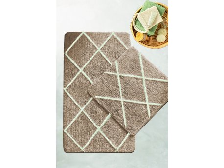 L`ESSENTIEL MAISON Set 2 prostirke za kupatilo Alinda Stone