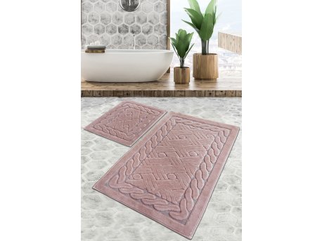L`ESSENTIEL MAISON Set 2 prostirke za kupatilo Daniel Powder