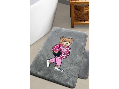 L`ESSENTIEL MAISON Set 2 prostirke za kupatilo Boss Bear Fume