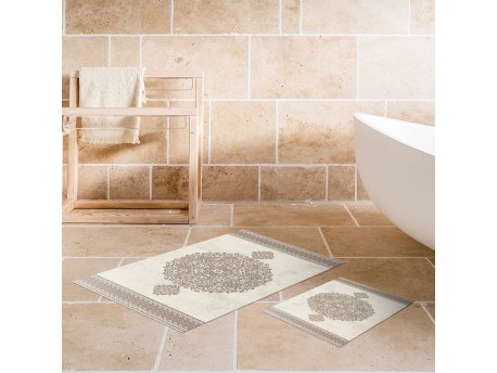 L`ESSENTIEL MAISON Set 2 prostirke za kupatilo 510602 Brown