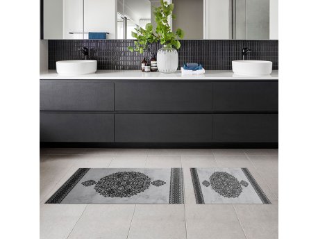 L`ESSENTIEL MAISON Set 2 prostirke za kupatilo 510602 Grey