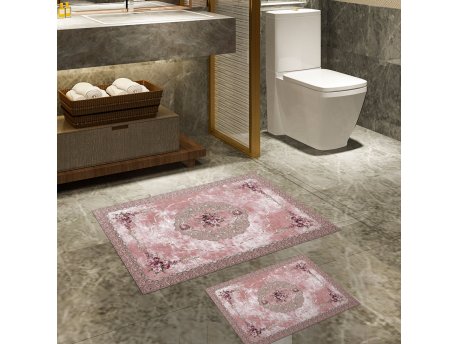 L`ESSENTIEL MAISON Set 2 prostirke za kupatilo 510617 Powder