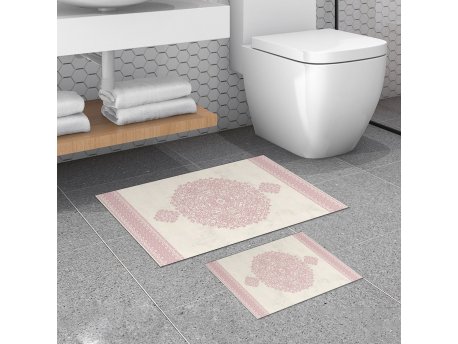 L`ESSENTIEL MAISON Set 2 prostirke za kupatilo 510602 Powder