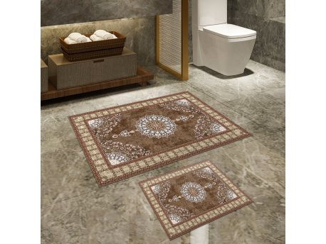 L`ESSENTIEL MAISON Set 2 prostirke za kupatilo 510615 Beige