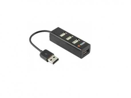YENKEE YHB 4001BK 4port USB 2.0 Hub