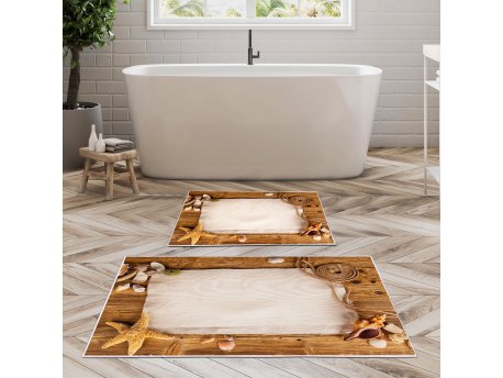 L`ESSENTIEL MAISON Set 2 prostirke za kupatilo Kt425