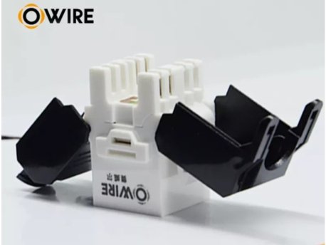 OWIRE Modul RJ45 OWIRE Cat6 neoklopljeni/spaja se bez alata