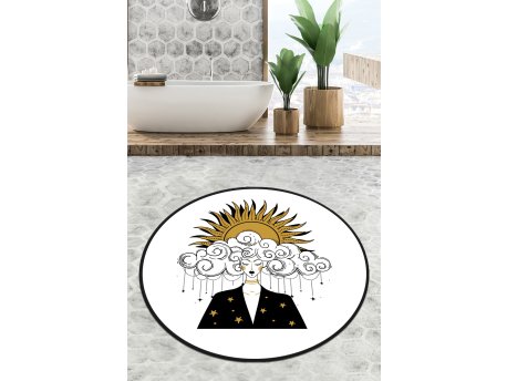 L`ESSENTIEL MAISON Prostirka za kupatilo Afitab Circle Djt 140