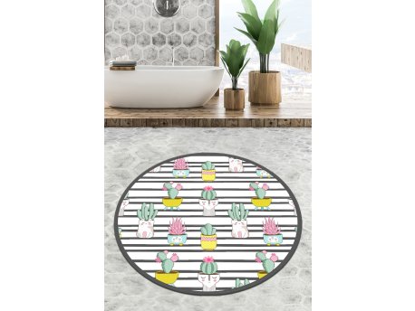 L`ESSENTIEL MAISON Prostirka za kupatilo Catinus Cactus Circle Djt 140