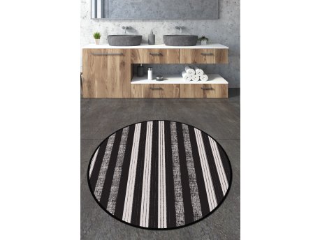 L`ESSENTIEL MAISON Prostirka za kupatilo Barcode Circle Djt 160