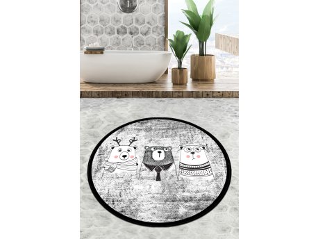 L`ESSENTIEL MAISON Prostirka za kupatilo Three Bears Circle Djt 200