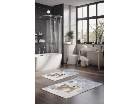 L`ESSENTIEL MAISON Set 2 prostirke za kupatilo CT 5137