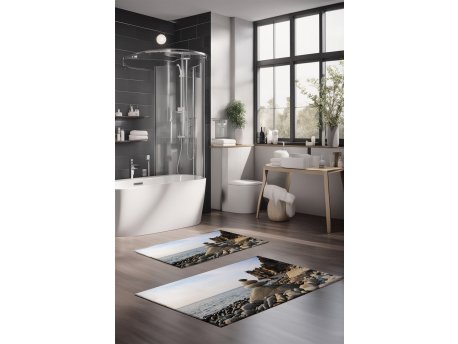 L`ESSENTIEL MAISON Set 2 prostirke za kupatilo CT 5106