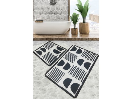 L`ESSENTIEL MAISON Set 2 prostirke za kupatilo Nıgra 25