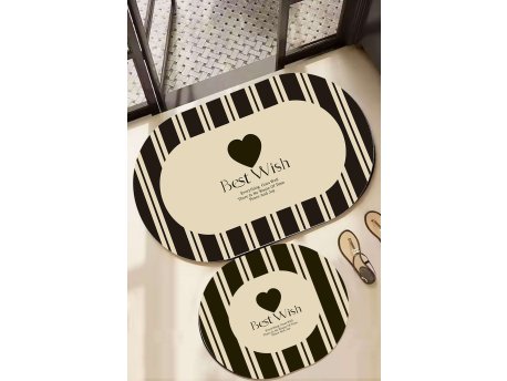 L`ESSENTIEL MAISON Set 2 prostirke za kupatilo Best Wish