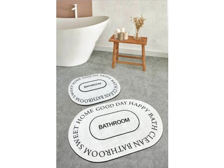 L`ESSENTIEL MAISON Set 2 prostirke za kupatilo Baindos Ecru