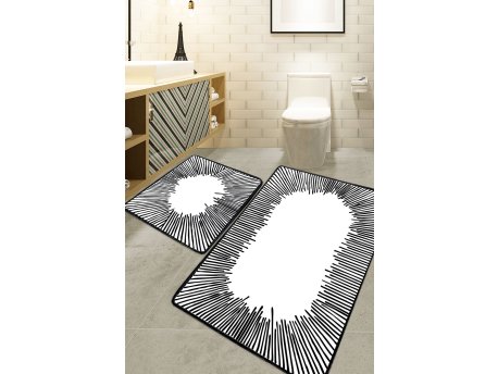 L`ESSENTIEL MAISON Set 2 prostirke za kupatilo Somber Ecru