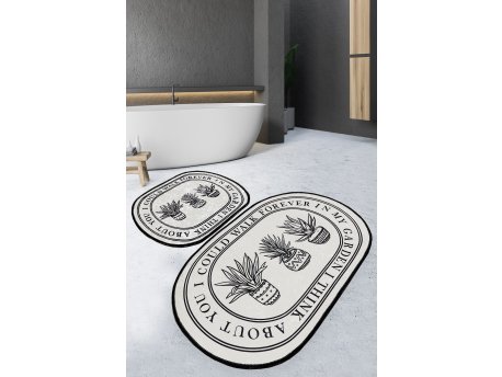 L`ESSENTIEL MAISON Set 2 prostirke za kupatilo Walk