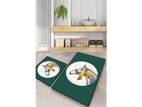 L`ESSENTIEL MAISON Set 2 prostirke za kupatilo Horse