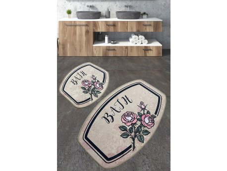 L`ESSENTIEL MAISON Set 2 prostirke za kupatilo Mand