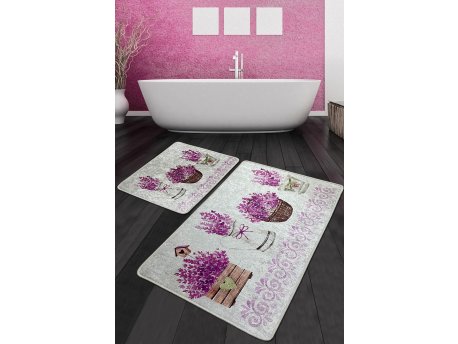 L`ESSENTIEL MAISON Set 2 prostirke za kupatilo Giardino Di Lavanda Djt