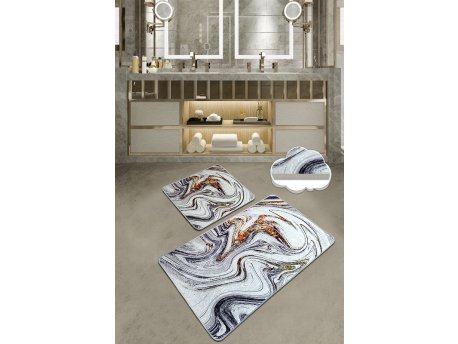 L`ESSENTIEL MAISON Set 2 prostirke za kupatilo Blur