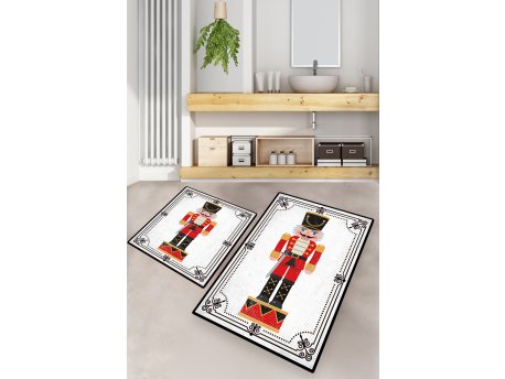 L`ESSENTIEL MAISON Set 2 prostirke za kupatilo Lead Soldier