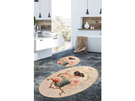 L`ESSENTIEL MAISON Set 2 prostirke za kupatilo Glare