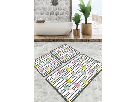 L`ESSENTIEL MAISON Set 2 prostirke za kupatilo Catinus Cactus Djt